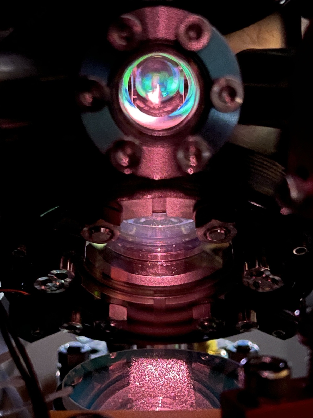 Atoms in the chamber