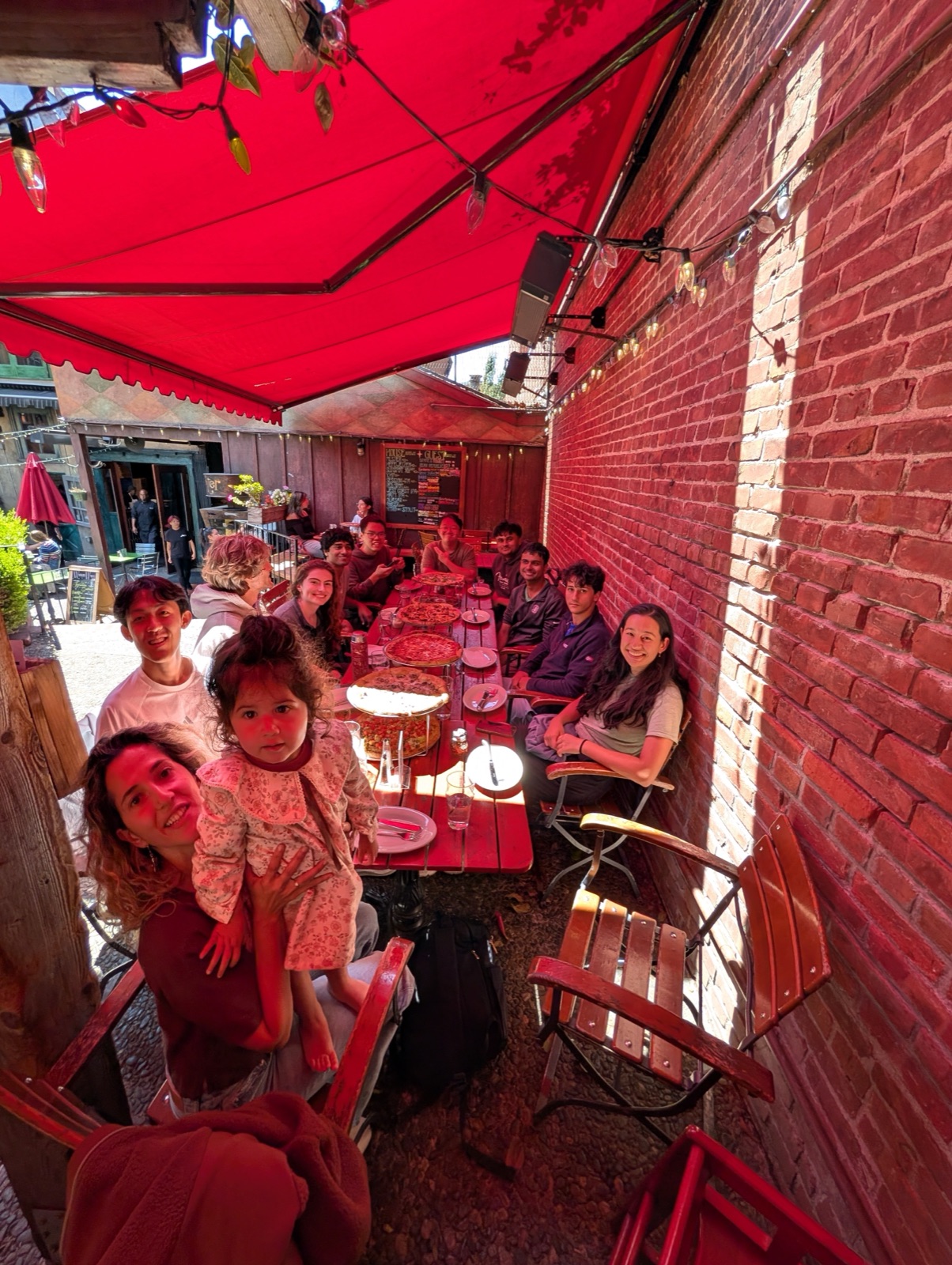 Lab lunch at Jupiter
